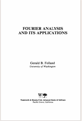 Fourier Analysis and Its Application